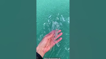 Have you ever seen this kind of ice ? #facts  #experiment #science #scienceexperiment #physics