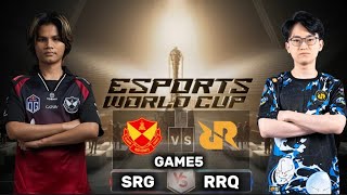SRG OG  VS  RRQ HOSHI BO5 GAME5(MSC AT EWC25 KNOCKOUT STAGE DAY2)