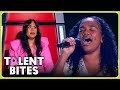 Coach JESSICA MAUBOY&#39;S niece makes an unexpected appearence on The Voice