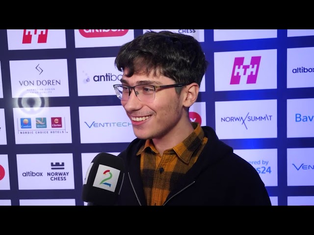 Alireza Firouzja - Post Round 7 Interview 