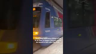 TRAX system experiencing delays in Salt Lake City, Utah Wealth