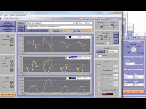 ASL 5000 Software - Virtual Ventilator Dyssynchrony