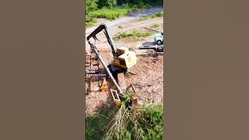 Loggers have one of the most dangerous jobs in the world #loggers #dronebros #construction