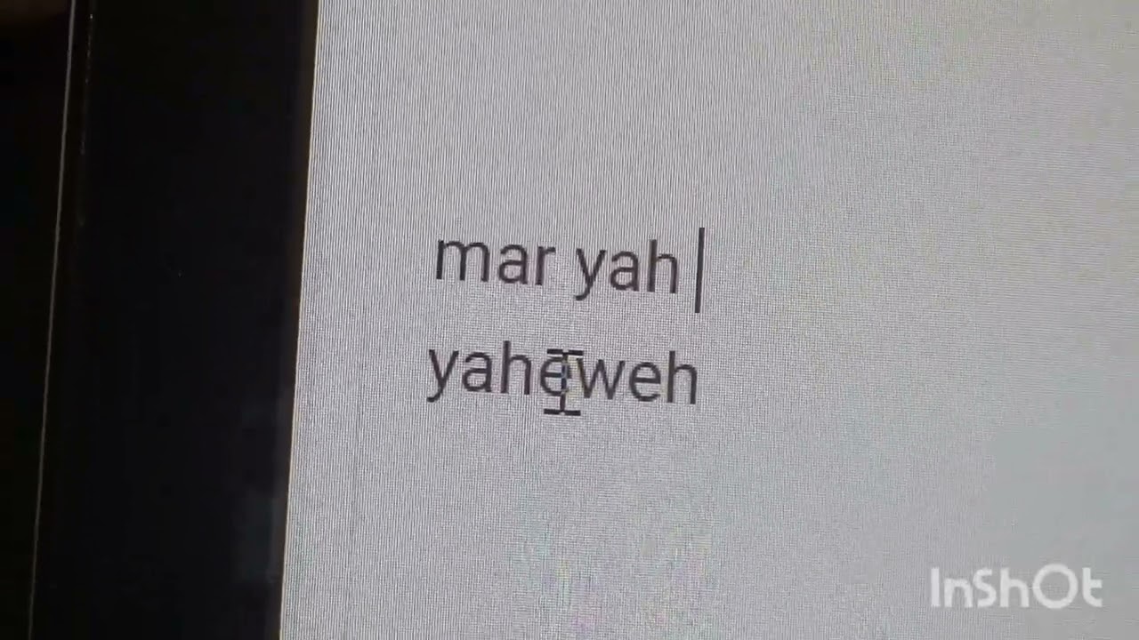 Yahweh is the Woman. or Matrix ( bible proof)Baal created  the matrix of  war.