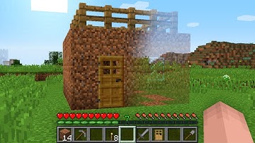 HOW NOOB BUILD INVISIBLE HOUSE IN VILLAGE!? Minecraft NOOB vs PRO! 100% TROLLING TRAP TRICK FOUND