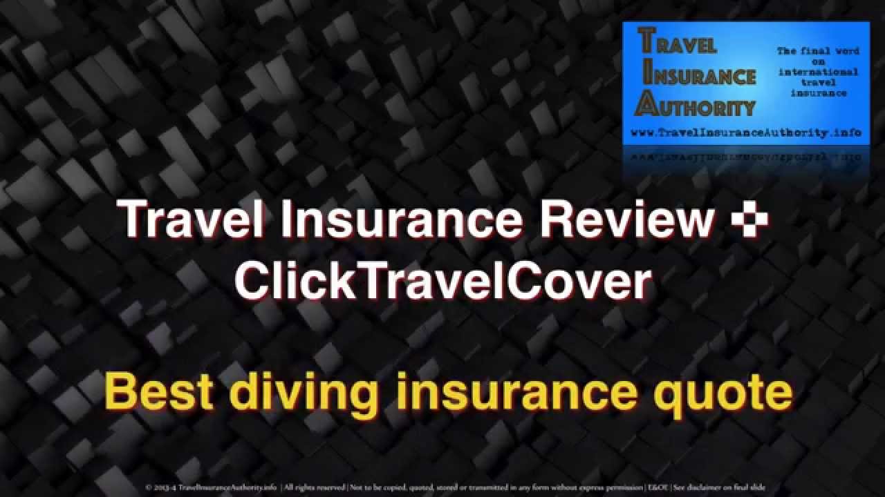 Travel Insurance Reviews | Best Diving Insurance Quote | Travel Insurance Authority - YouTube