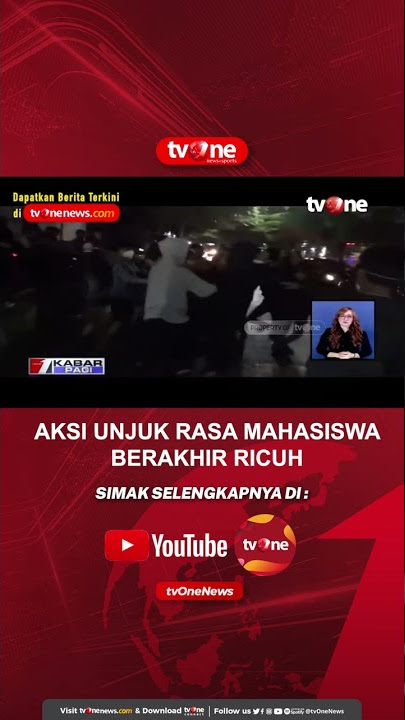 MAHASISWA BENTROK DENGAN WARGA #Shorts #tvOne #Bentrok