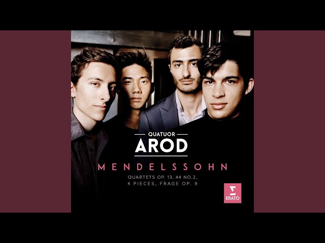 Mendelssohn - Quatuor à cordes n°4: 2e mvt : Quatuor Arod