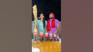 Coca-Cola vs. Mentos Explosion #shorts #viralvideo #youtubershorts #shortsfeed #funny
