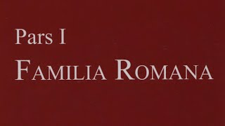 Familia Romana Cap.2 #латынь