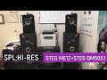 Сабвуфер STEG me12; усилитель STEG QM500.1 тест,отзывы,много музыки.