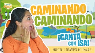 Canta con Isa | Caminando Caminando | Canción Infantil | Aprende Peque by Aprende Peque 2,268,243 views 11 months ago 1 minute, 29 seconds