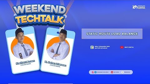 Static route load balance