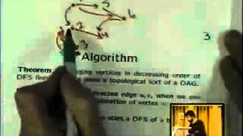 Lecture 12 - Topological Sort & Connectivity