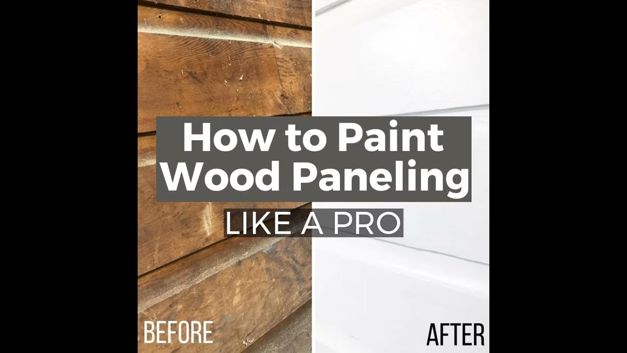 How to Paint Wood Wall Paneling Like a Pro