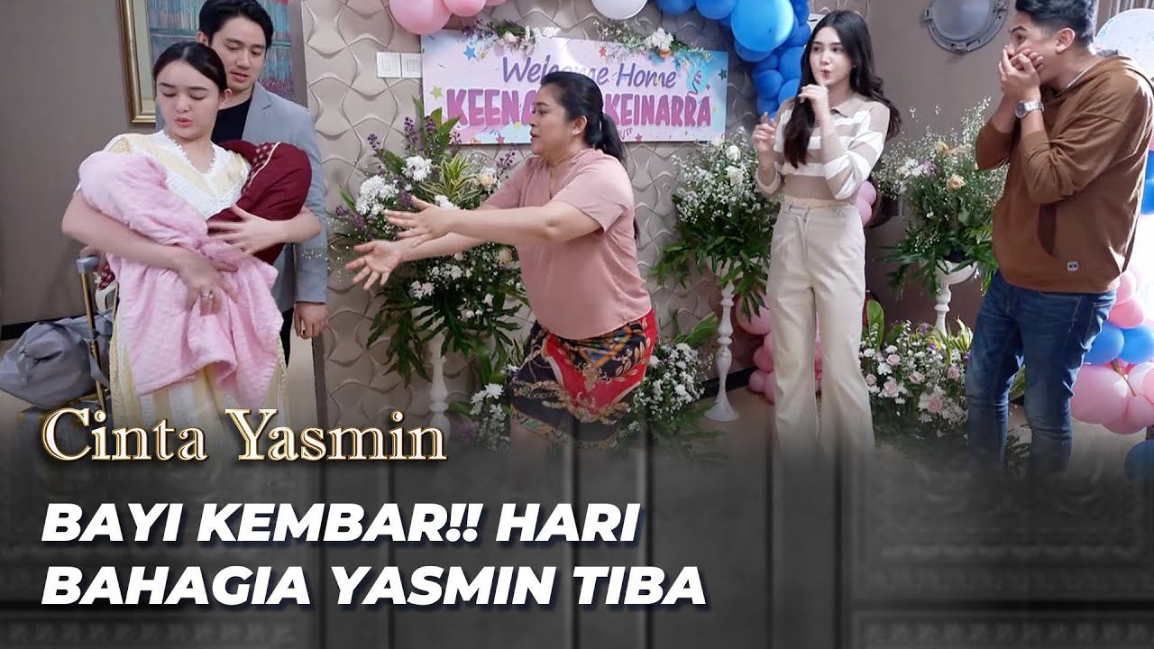 YASMIN MELAHIRKAN ANAK KEMBAR 👶 | CINTA YASMIN EPS 272