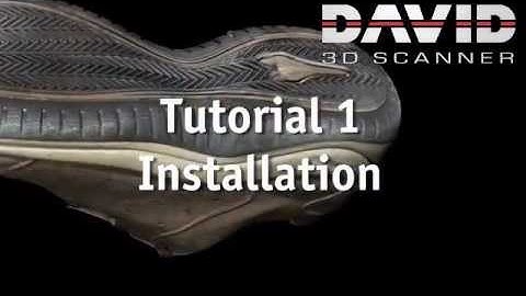 DAVID SLS-3 HD 3D Scanner Tutorial 1 - Installation