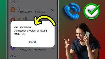 How to Fix Call forwarding Connection problem or invalid MMI code