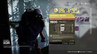 Destiny 2 This week 3/5/2024 Xur Location & Inventory