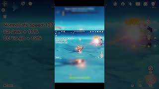 Yoimiya 127% Normal atk Speed #genshinimpact #trending #edit #shorts