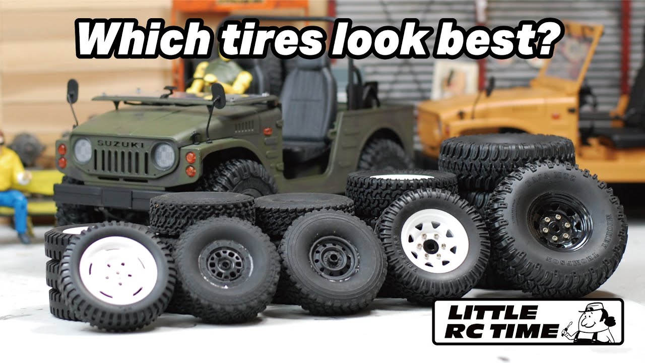 いろいろタイヤマッチングチェック！SJ10ジムニーカスタムプロジェクト～その6～【LTTILE RC TIME】WPL JAPAN C84カスタム