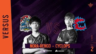 Nora-Rengo vs Cyclops // Rainbow Six APAC North Division 2020 - Stage 2 - Playday #2