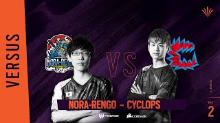 Nora-Rengo vs Cyclops \/\/ Rainbow Six APAC North Division 2020 - Stage 2 - Playday #2