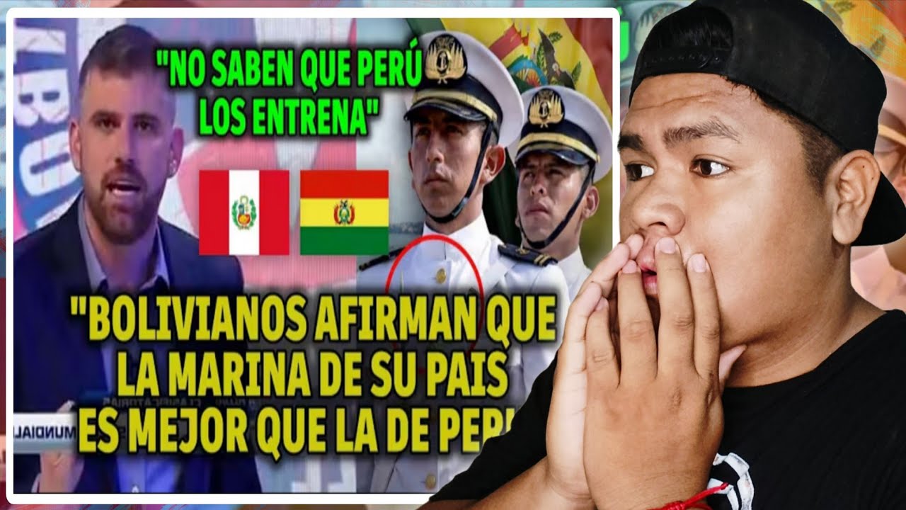 BOLIVIANO REACCIONA A PRENSA BOLIVIANA SE ENTERA QUE LA MARINA DE SU PAÍS ENTRENA Y SE GRADÚA