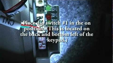 Hyosung Keypad Reset