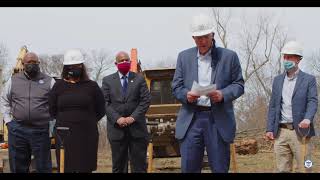 Groundbreaking Ceremony For The Crossings At Auld Farms Housing Development
