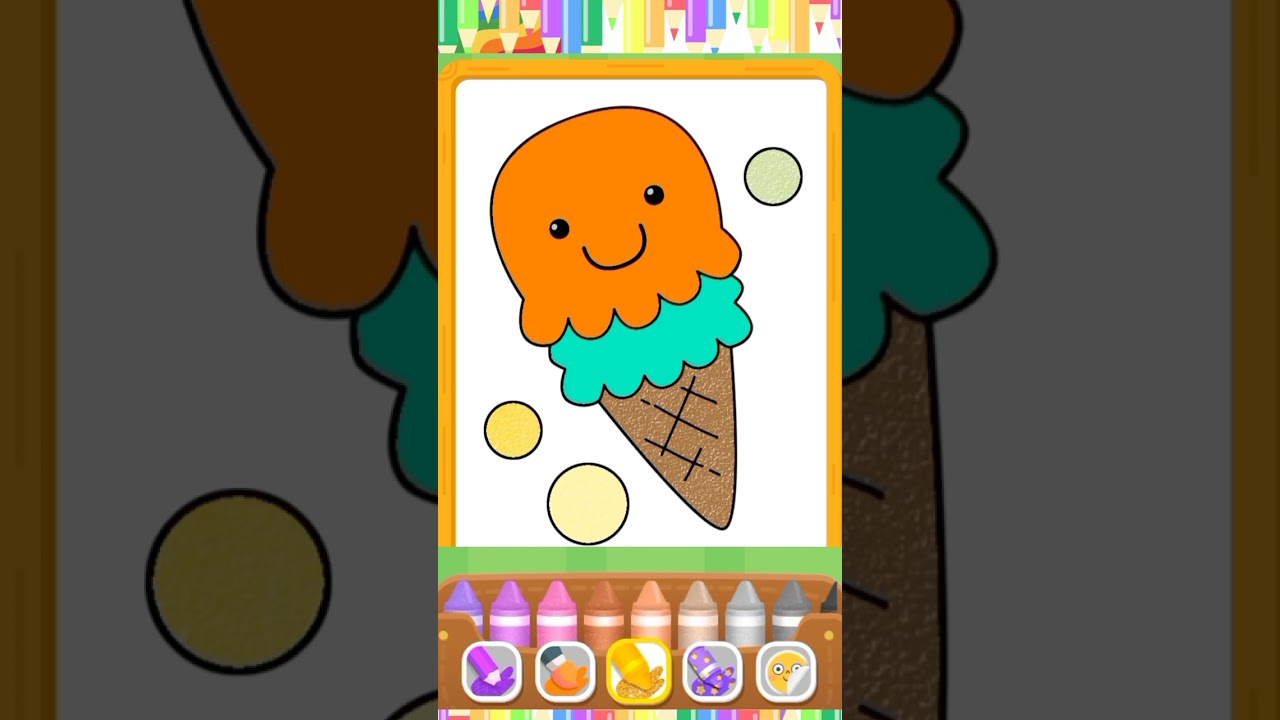 How to color? Kids video tutorial