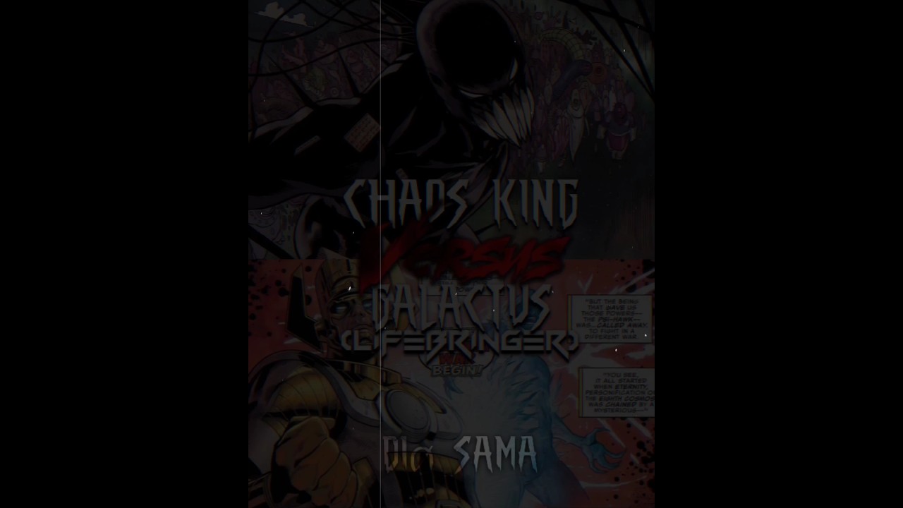 Who Is Strongest | Chaos King vs Lifebringer Galactus And Knull vs Spectre 