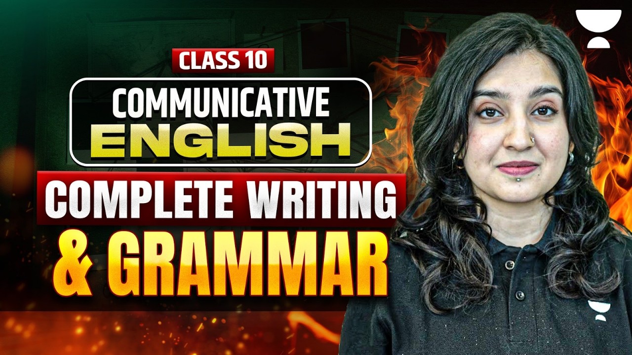 English Communicative Course 2026 || Class 10 Complete Writing And Grammar || Asmita Ma'am