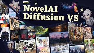 NovelAI Diffusion V5, our latest image generation model is here!