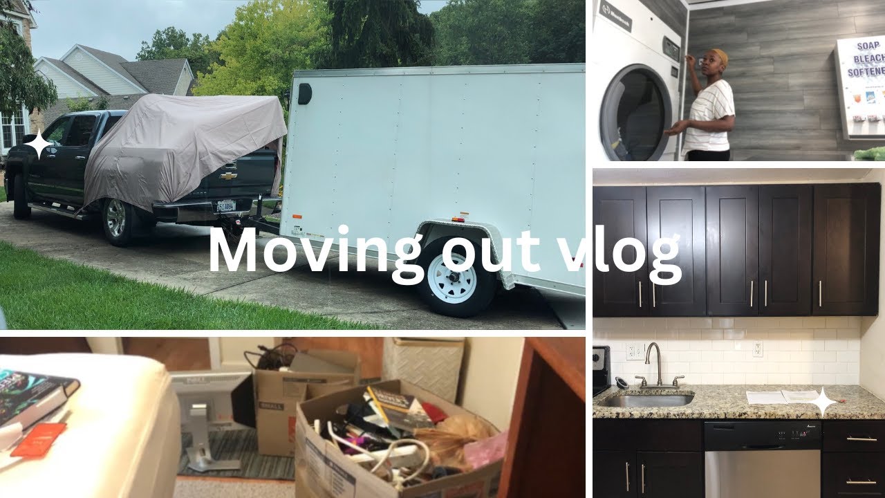Moving Vlog | Moving out + Pack with me | A quick empty apartment tour ...