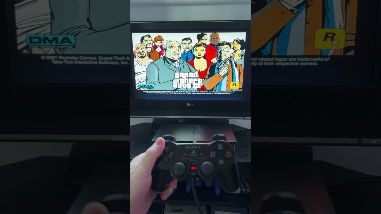 GTA III on PS2 still hits like it’s 2001 🔫💿