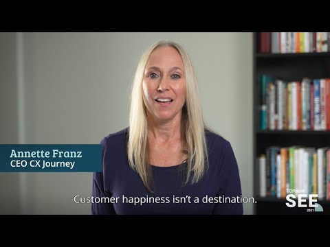 TOPdesk SEE 2021 | Annette Franz on Customer Happiness