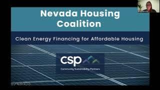 NHC June 2024 Lunch & Learn - Clean Energy Finance & Affordable Housing in Nevada