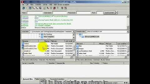 Digital Media Training Web Module - How to use filezilla the free FTP program