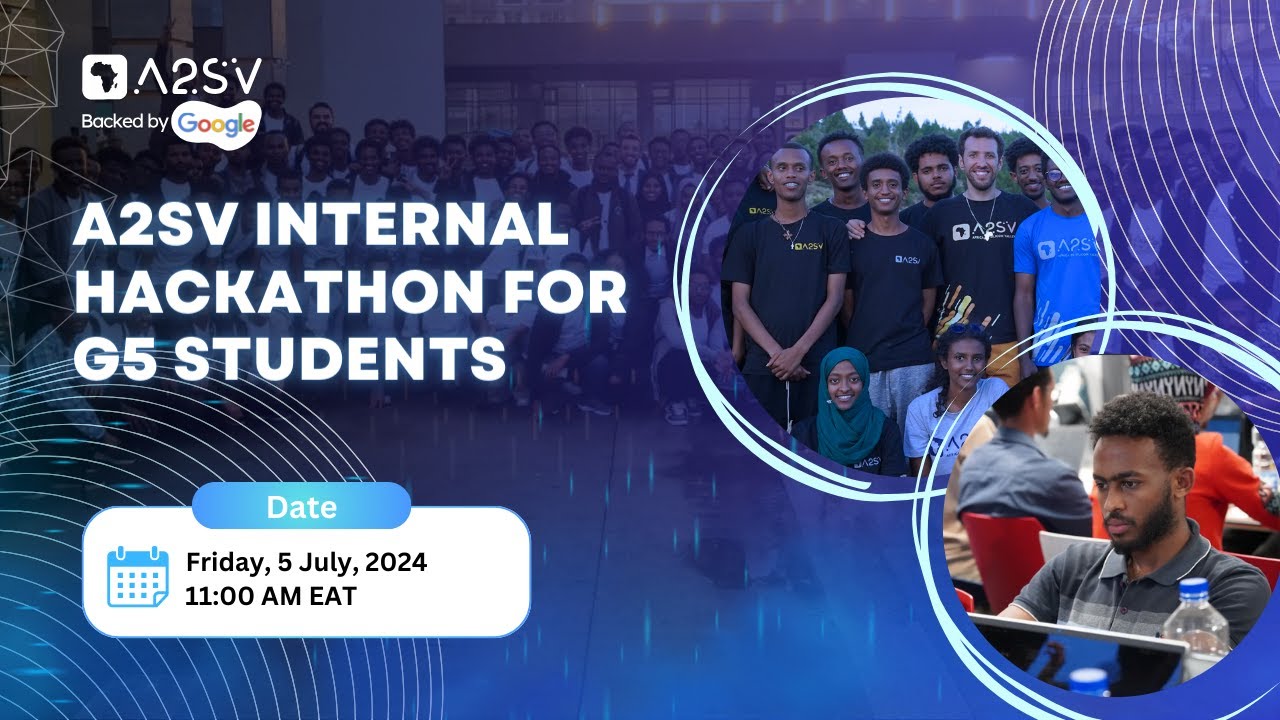 A2SV Group 5 Internal Hackathon Kickoff | Catch Us Live 🎥 - YouTube