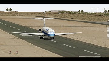 Rotate MD-80 first landing...