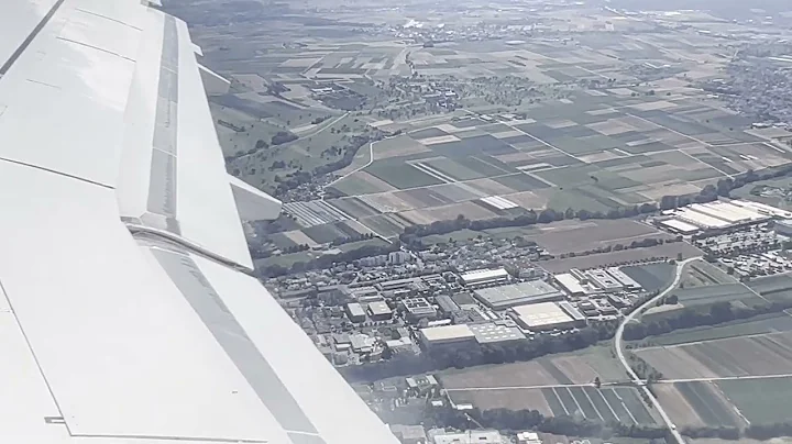 Part 1 Lufthansa Flight LH135 Stuttgart to Frankfurt , Airbus A319-100 , 08.08.2022 Takeoff