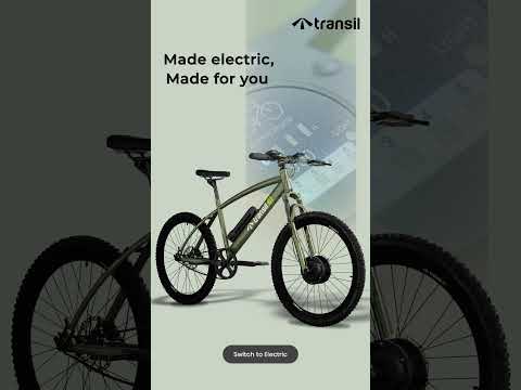 "Say goodbye to traffic and hello to freedom with Transil e-bikes 🛣️🚲