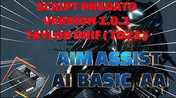 ✅CRONUS ZEN: SCRIPT PREDATOR VERSION 1.0.1, TAYLOR DRIF TD-21, AIM ASSIST AI BASIC  AA