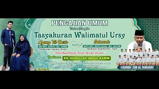 🔴Live Safari Maulid Nabi Muhammad SAW Dalam Rangka Walimatul 'Ursy.