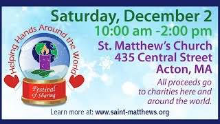 Gino’s Show | Festival of Sharing Event at St. Matthews