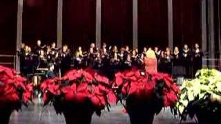 WVU University Choir performs "Ave Maria (Angelus Domini)"