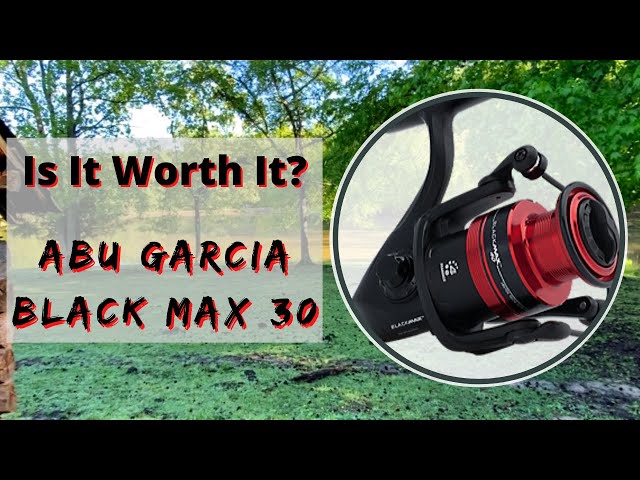 Best Reel Under $40? ABU GARCIA BLACK MAX 30 Spinning Reel Test