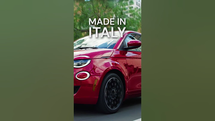 All-New 2024 FIAT® (500e)ᴿᴱᴰ