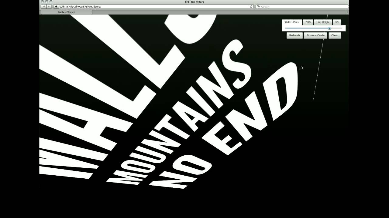 Bigtext Makes Text Big Zachleat Com